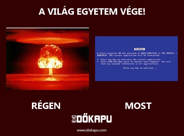 A világegyetem vége!
 
 title=