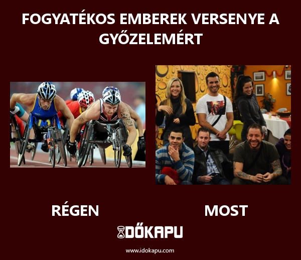 Fogyatékos emberek versenye a győzelemért
 
 title=