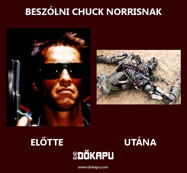 Beszólni Chuck Norrisnak
 
 title=