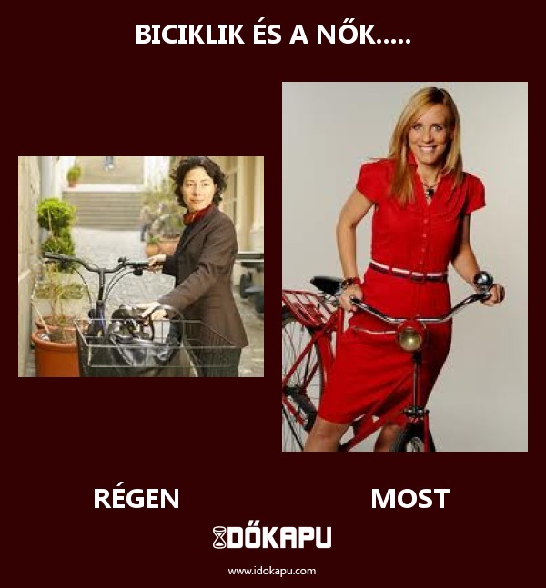 Biciklik és a Nők.....
 
 title=